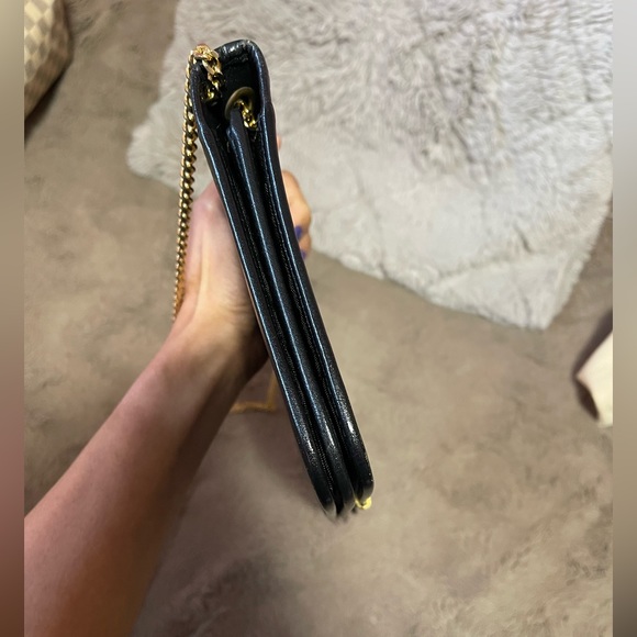 Christian Dior - chain sling black leather - Picture 6 of 10